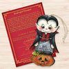 Dracula Keepsake Decorative Halloween Ornament